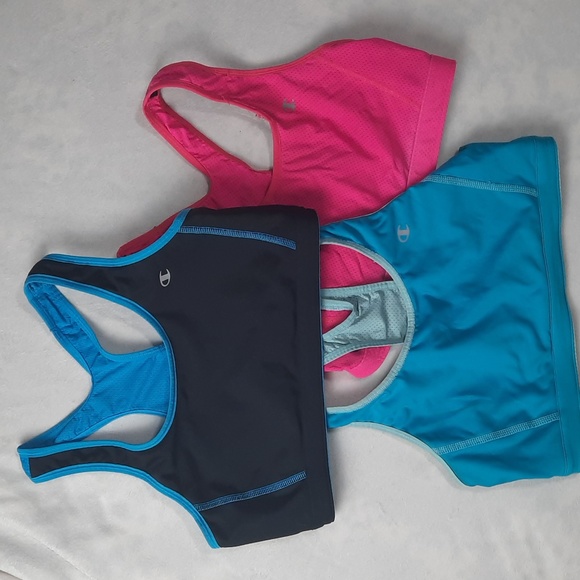 Bundle of 3 Champion Reversible Sports Bras - Picture 1 of 16